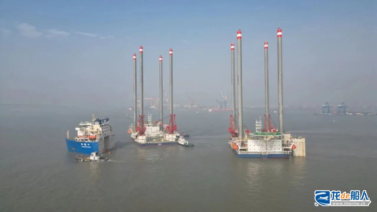 招商工業海門基地承建華科五洲自升式平臺順利離廠