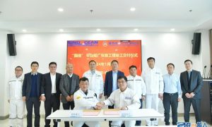 招商工業海門基地國海“國信”平臺恢復工程竣工交付